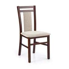 CHAIR HUBERT 8, DARK WALNUT